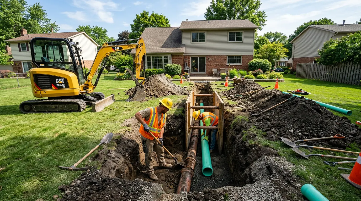 Sewer Line Repair in Old Orchard Beach, ME